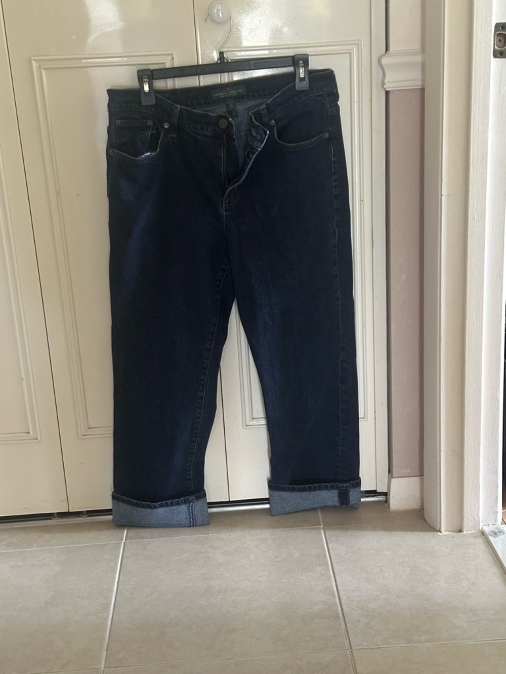 Ralph Lauren Women’s Dark Indigo Relaxed Jeans